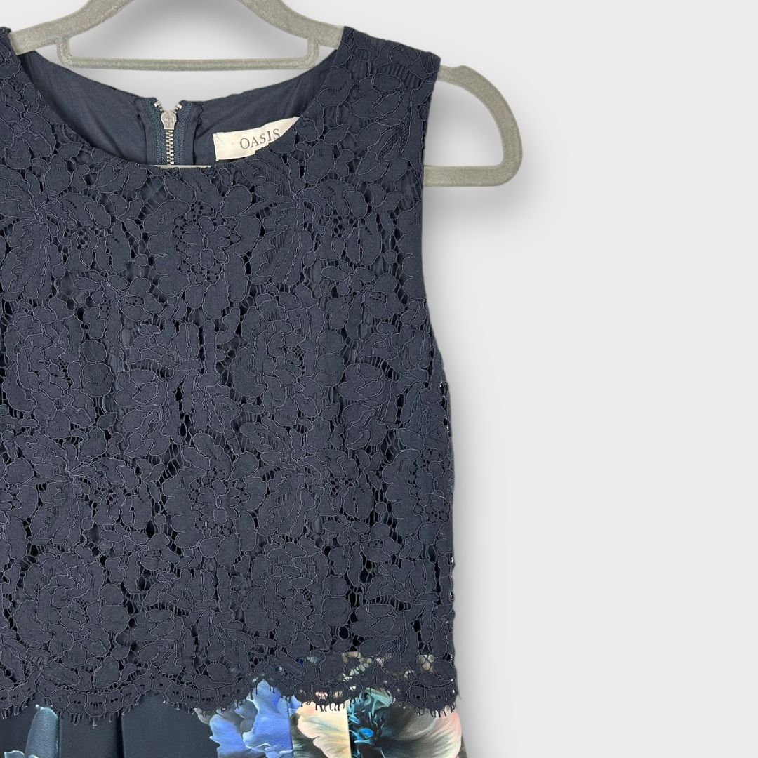 Oasis lace top dress best sale