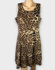 Blue Vanilla Animal Print Dress - 14