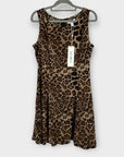 Blue Vanilla Animal Print Dress - 14