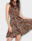 Blue Vanilla Animal Print Dress - 14