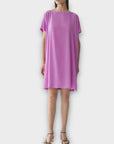 COS Organic Cotton-Mulberry Silk Relaxed Tunic Dress - M