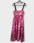 Coast Jacquard Floral Midi Dress - 10