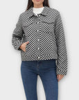 Comma Zebra Print Wool Jacket - 16