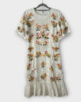 Frock & Frill Embroidered Floral Dress - 14