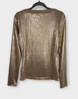 Guess Metallic Top - S