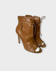 Jimmy Choo Memphis 100 Soft Leather Heeled Ankle Boots - 5/38