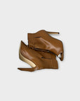 Jimmy Choo Memphis 100 Soft Leather Heeled Ankle Boots - 5/38