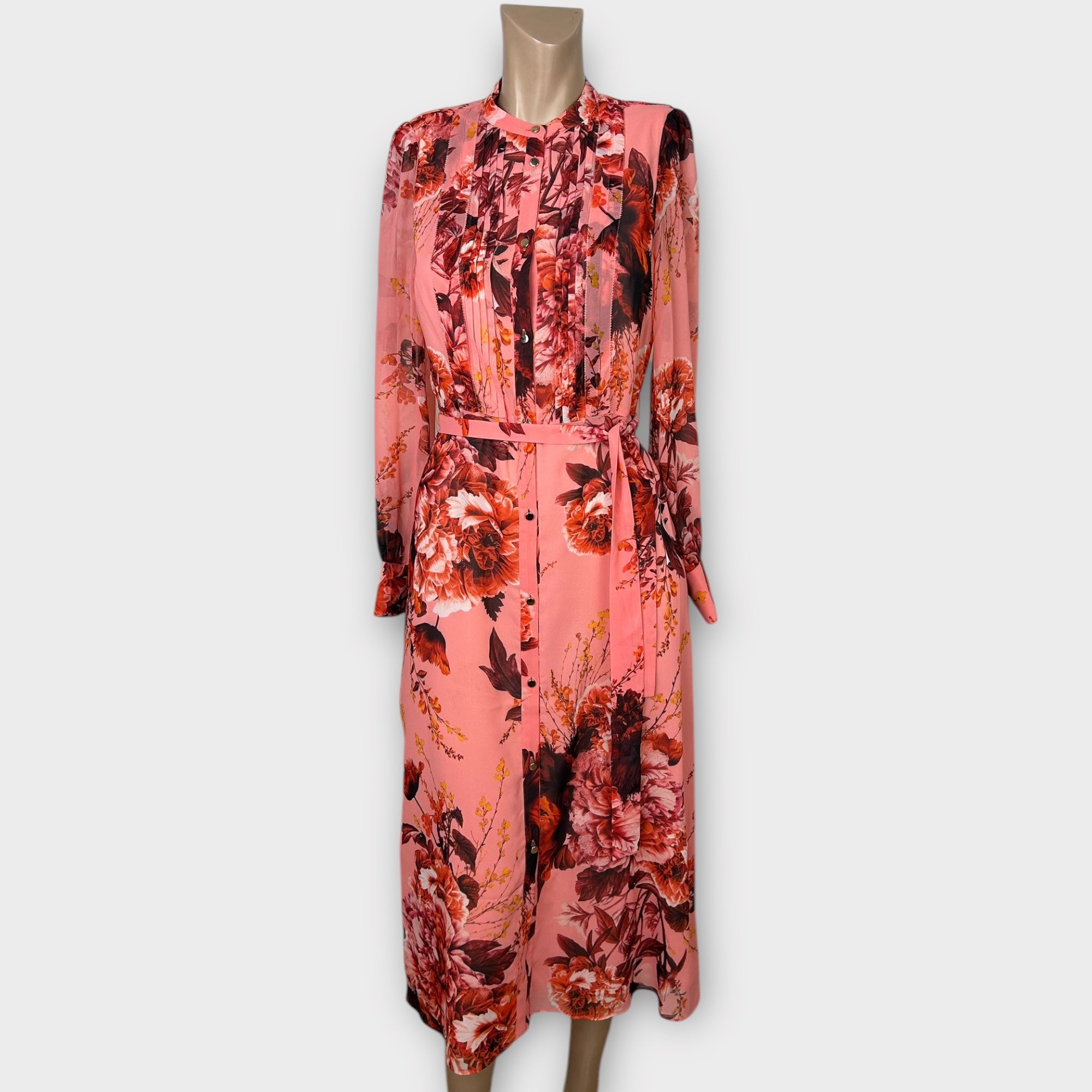 Karen Millen Floral Midi Dress - 10