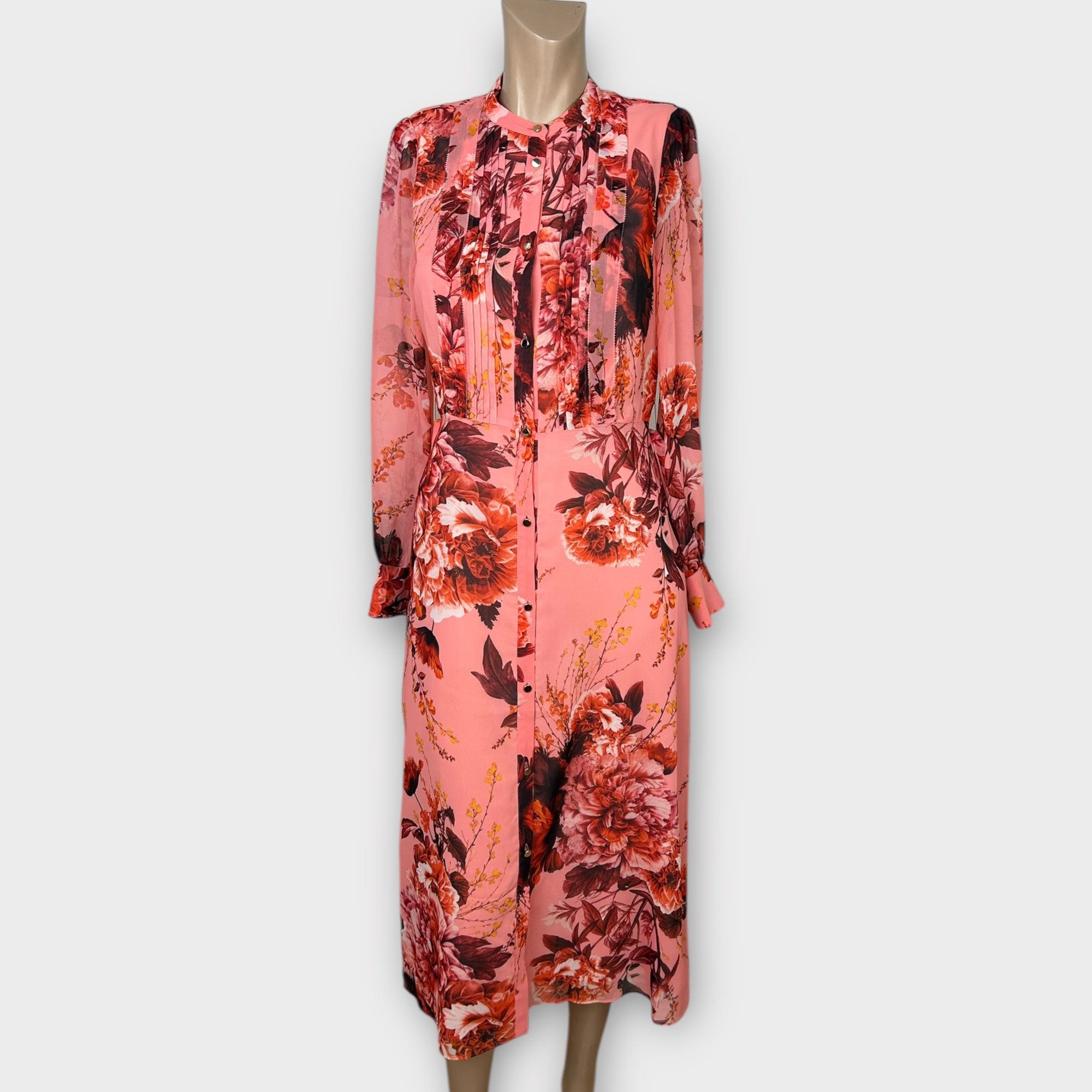 Karen Millen Floral Midi Dress - 10