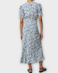 M&S Floral Midi Dress - 12