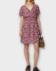 M&S Floral Mini Dress - 12