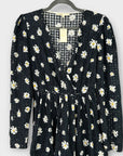 Maje Daisy Print Mini Dress - 10/12