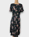 Monsoon Floral Midi Dress - 10