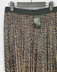 New Look Animal Print Mesh Midi Skirt - 14