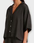 Nude Lucy Lounge Linen Shirt - XXS