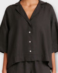 Nude Lucy Lounge Linen Shirt - XXS