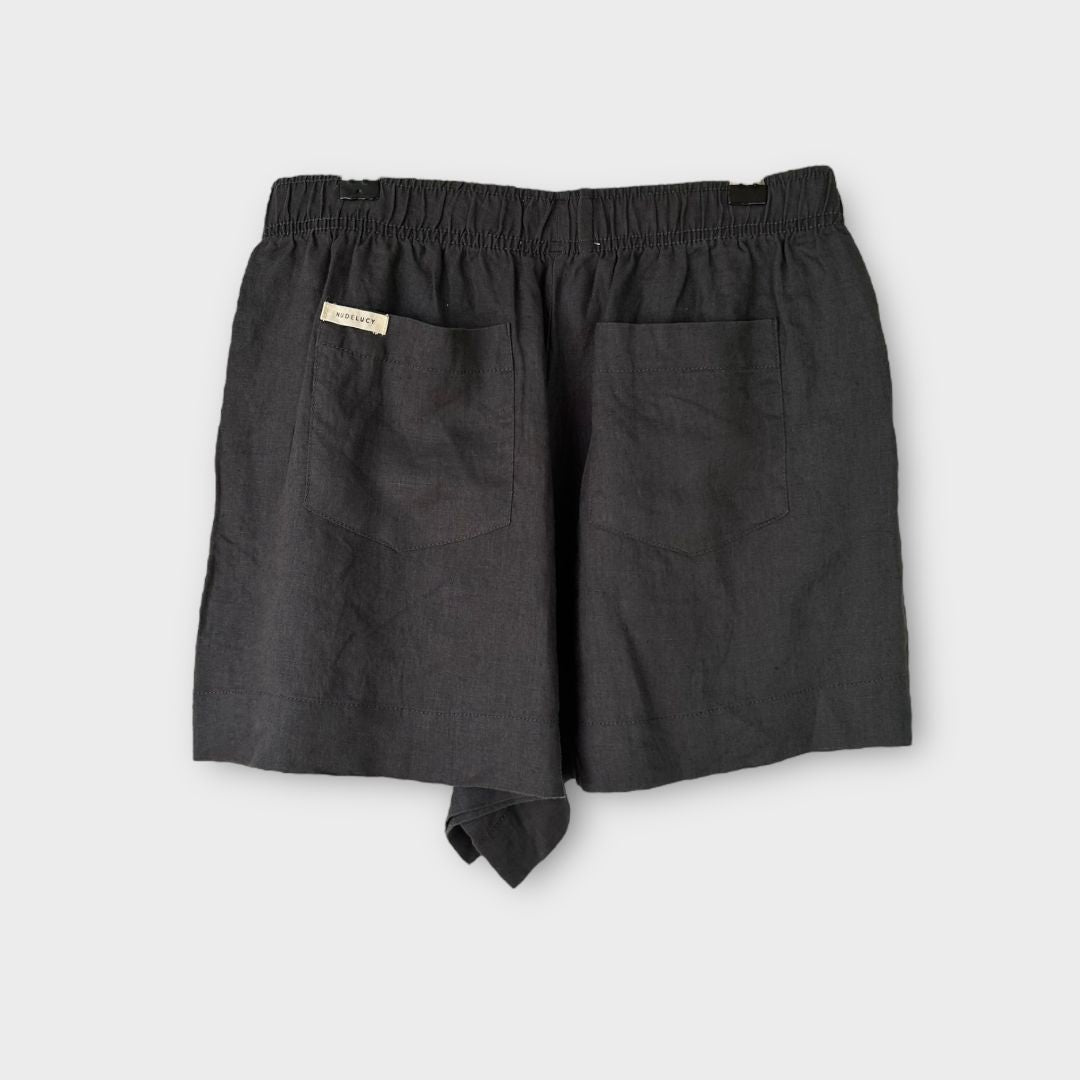 Nude Lucy Lounge Linen Shorts - 8 (S)