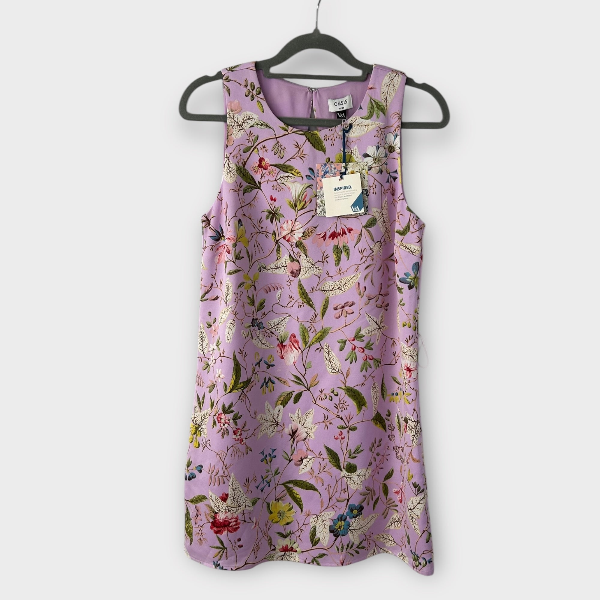 Oasis Floral Mini Dress - 10