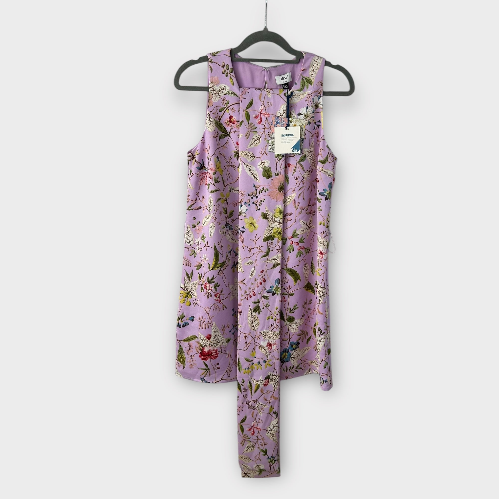 Oasis Floral Mini Dress - 10