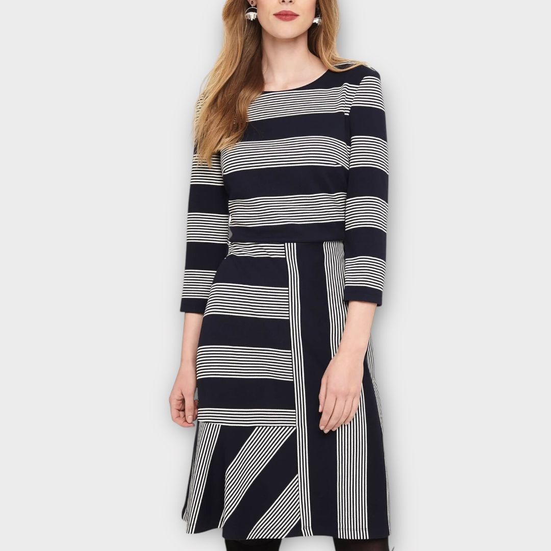 Phase Eight Storm Stripe Dress - 8