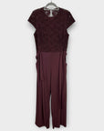 Phase Eight Vicki Lace Bodice Jumpsuit - 14