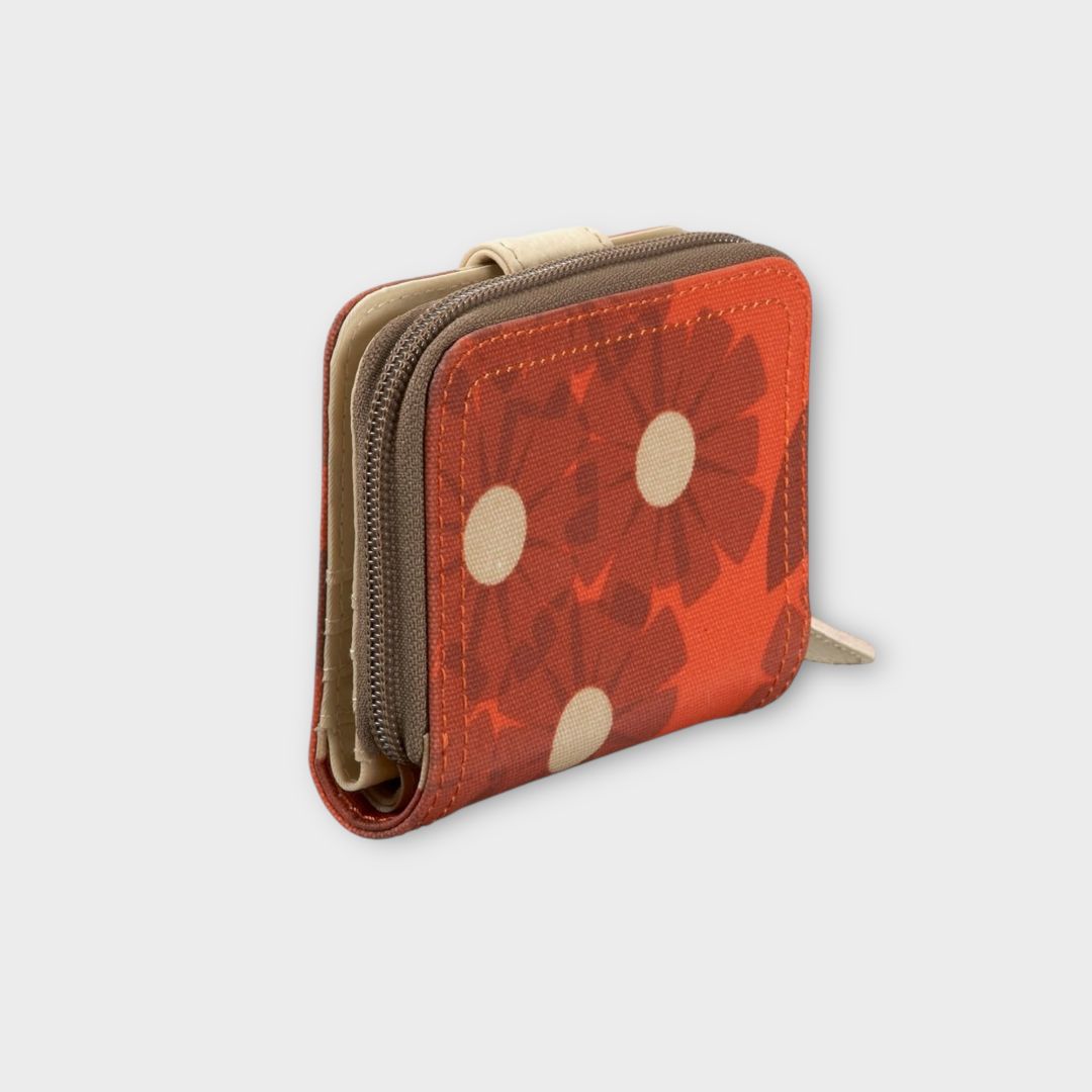 Orla Kiely Floral Small Square Wallet - One Size