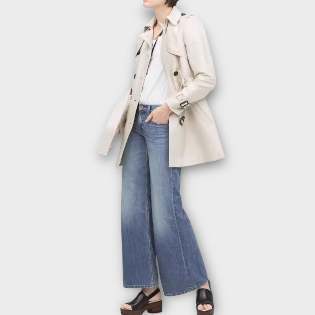 Zara Short Trench Coat - S (8/10)