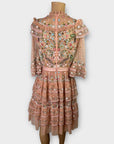 Needle & Thread Tiered Floral Embellished Dress - 8