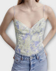 Zara Tie Dye Bustier Bodysuit - S