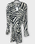 H&M Zebra Print Shirt Dress - XL