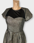 Oasis Metallic Mini Dress - 10