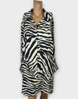 H&M Zebra Print Shirt Dress - XL