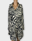 H&M Zebra Print Shirt Dress - XL