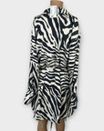 H&M Zebra Print Shirt Dress - XL