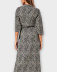 Kate + Pippa Animal Print Wrap Dress - XS