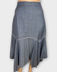 Ganni Merkel Silk Wool Skirt - 14