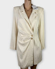 Zara Linen Blazer Dress - M