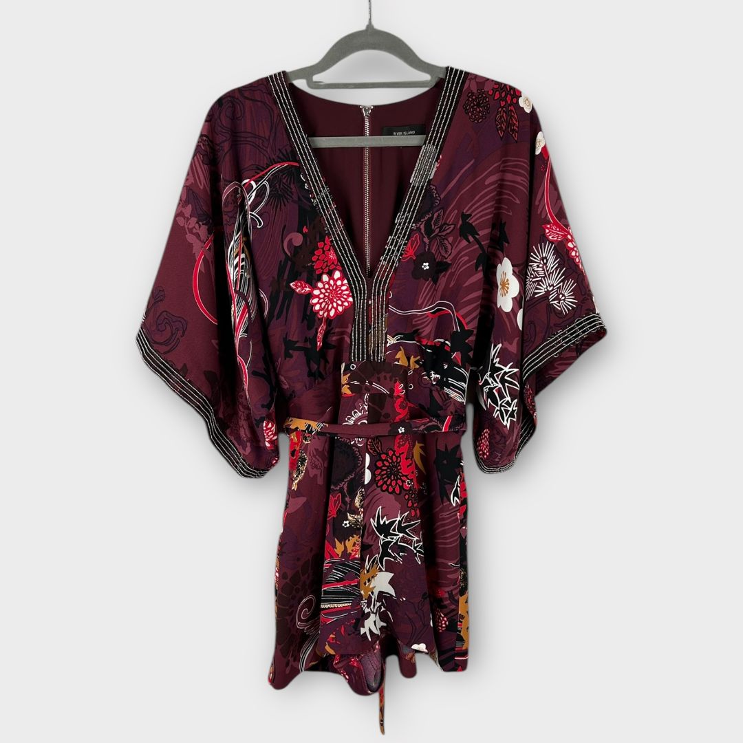 River Island Kimono Playsuit - 8