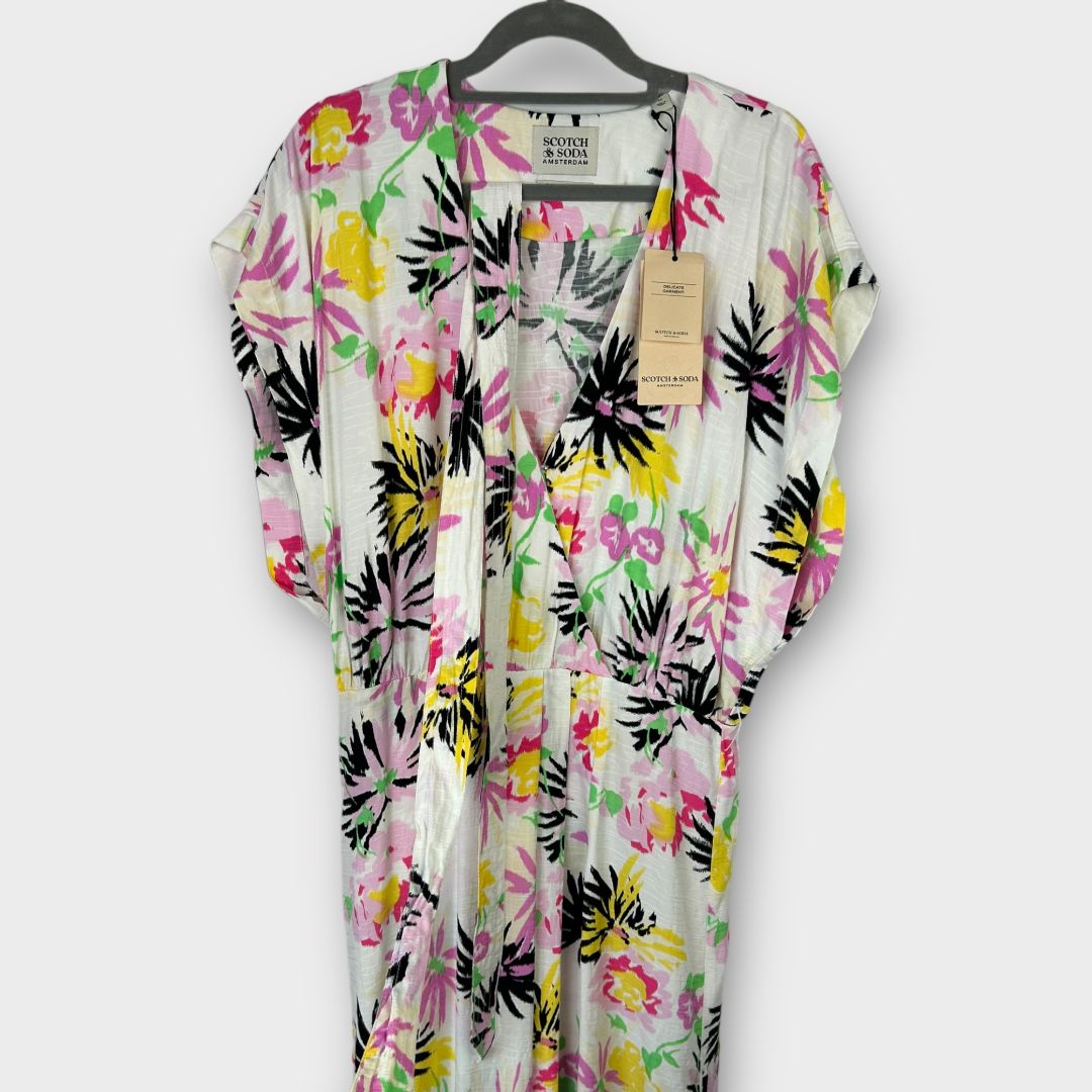 Scotch &amp; Soda Floral Maxi Dress - 14