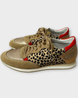 Blu Velvet Animal Print Trainers - 6/39