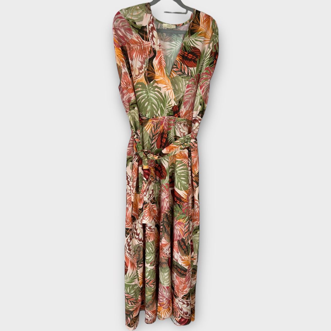 H2O Italia Floral Maxi Dress - XL