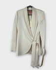 Sinead Keary "The Sarah" Wrap Blazer - 12