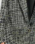 The Kooples Long Buttoned Tweed Jacket - 6