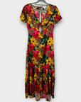 Topshop Floral Midi Dress - 10