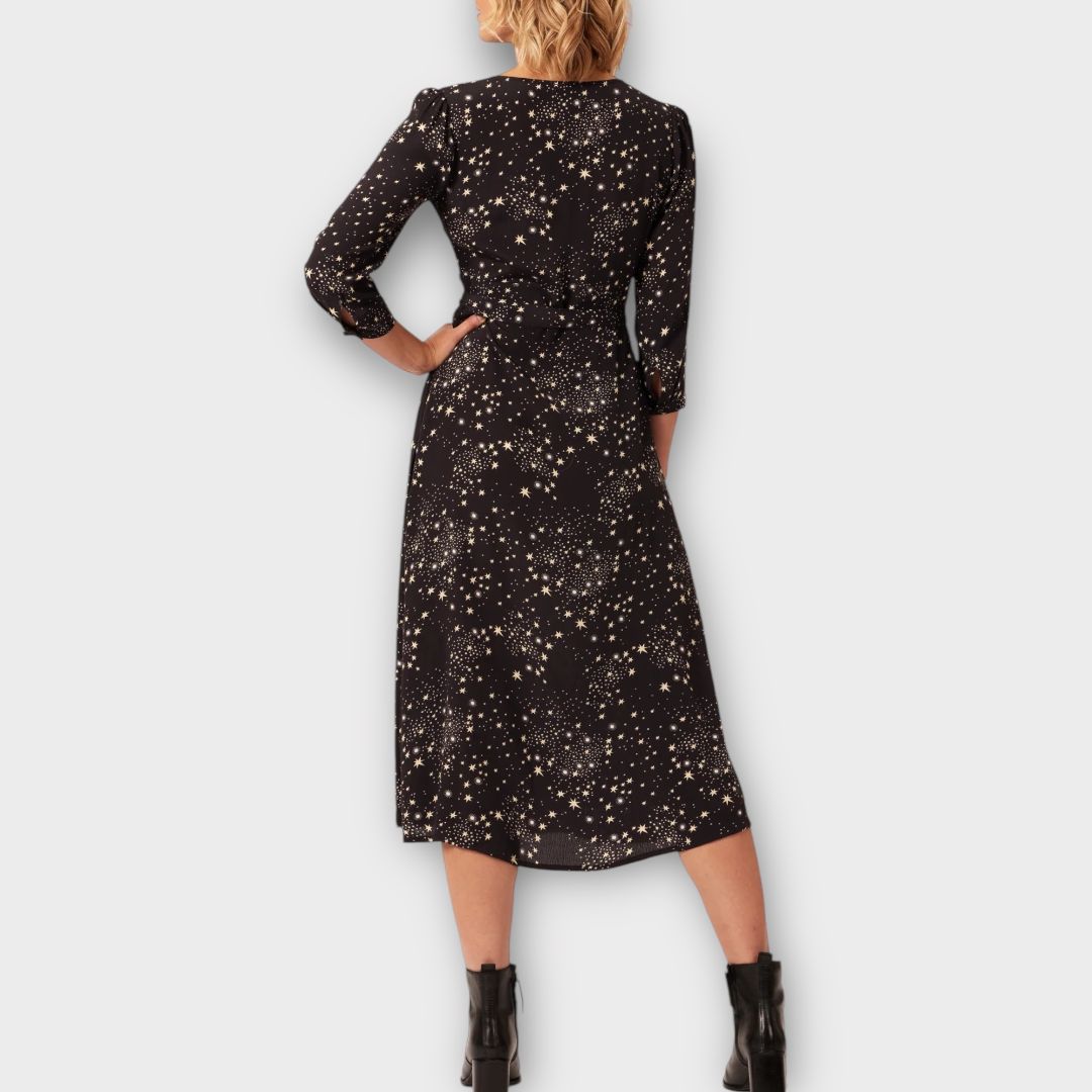 Unfolded Sophie Midi Dress - 12/14