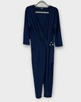 Wallis Buckle Wrap Jumpsuit - 14