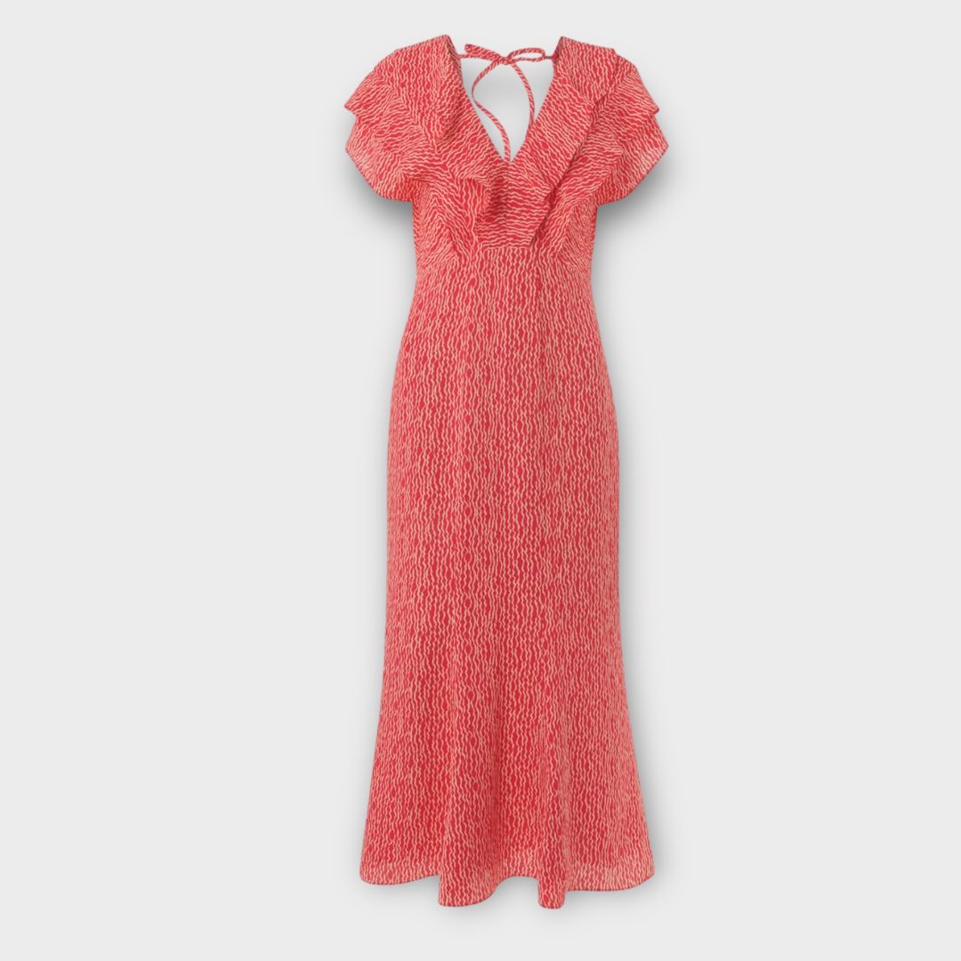 Whistles Wiggly Lines Adeline Dress - 16