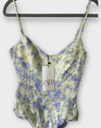 Zara Tie Dye Bustier Bodysuit - S