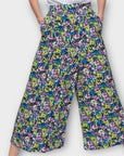 Zara Floral Culotte Trousers - 6/8 (S)