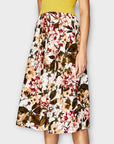 Zara Cotton Floral Skirt - S